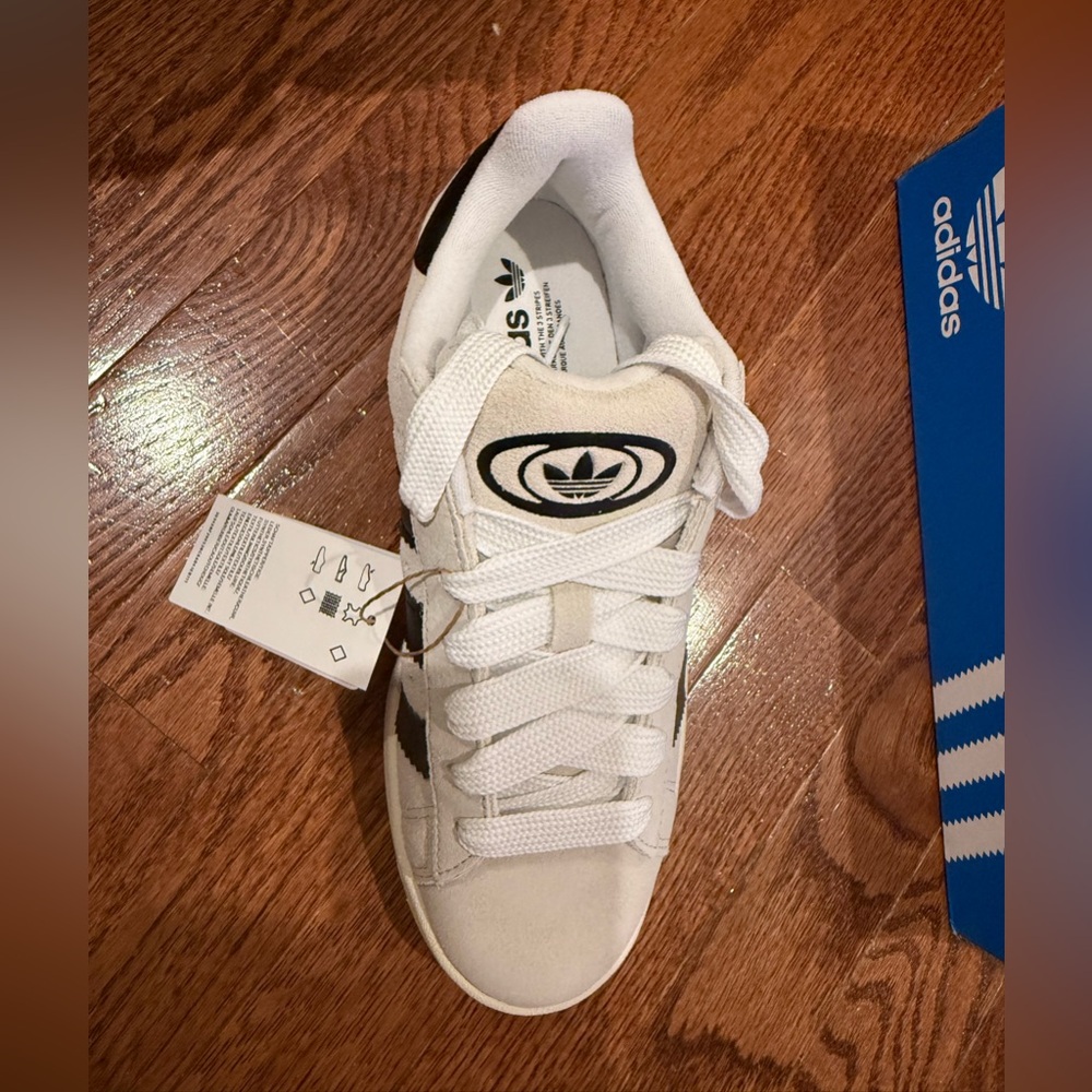 Adidas White and Black Sneakers NWT Campus 00s - Picture 9 of 14